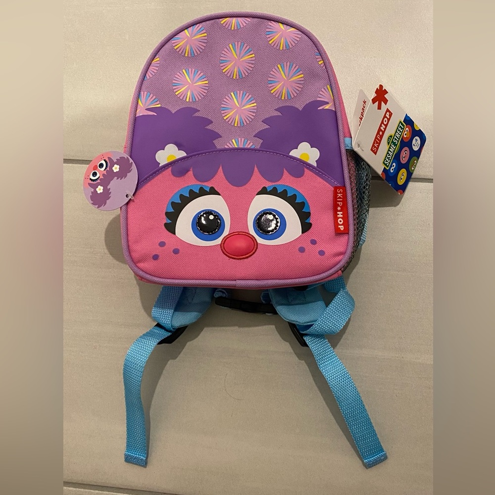 Skip Hop x Sesame Street Toddler Backpack- Abby Cadabby
